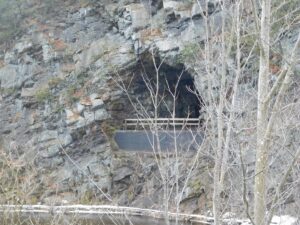 The Lehigh River at Glen Onoko in the Lehigh Gorge near Jim Thorpe